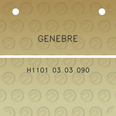 genebre-h1101-03-03-090