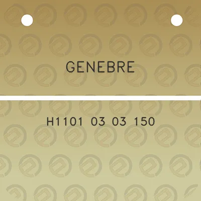 genebre-h1101-03-03-150