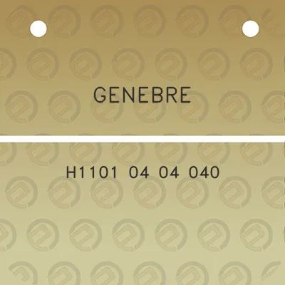 genebre-h1101-04-04-040