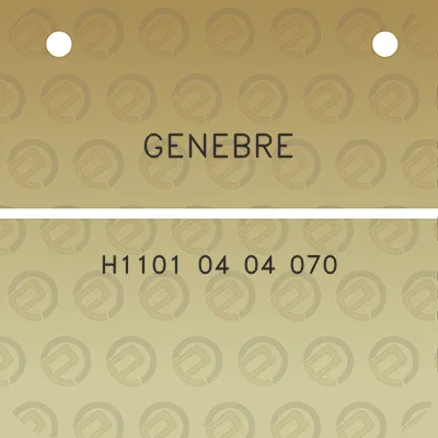 genebre-h1101-04-04-070