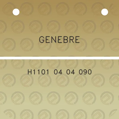 genebre-h1101-04-04-090