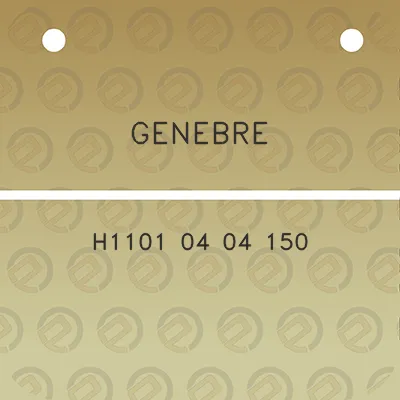 genebre-h1101-04-04-150