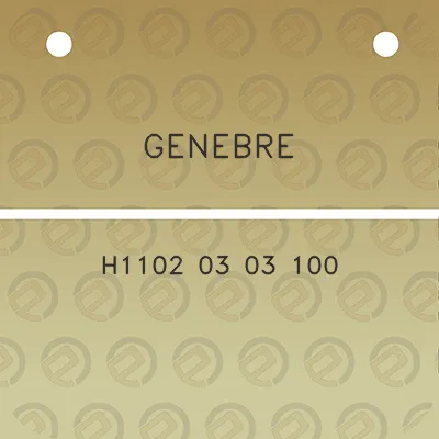 genebre-h1102-03-03-100