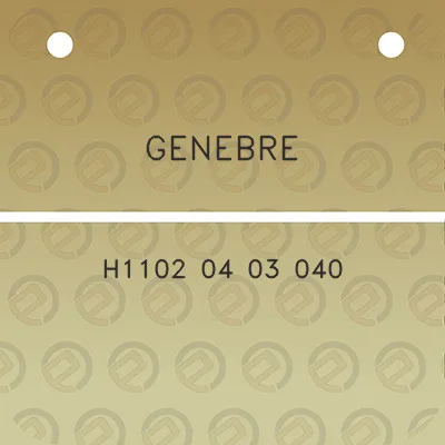 genebre-h1102-04-03-040