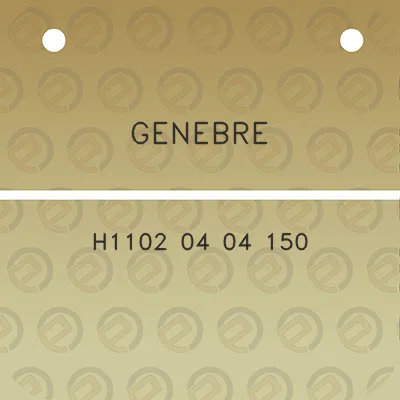 genebre-h1102-04-04-150