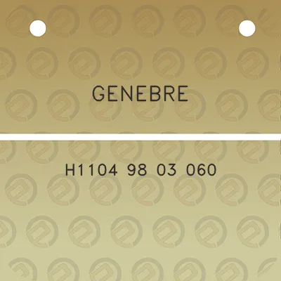 genebre-h1104-98-03-060