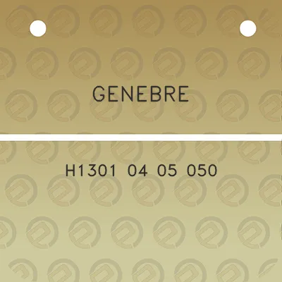 genebre-h1301-04-05-050