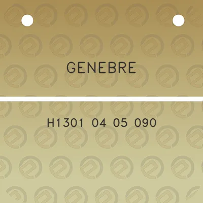 genebre-h1301-04-05-090