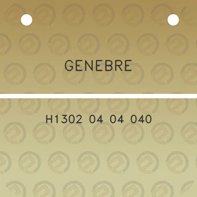 genebre-h1302-04-04-040