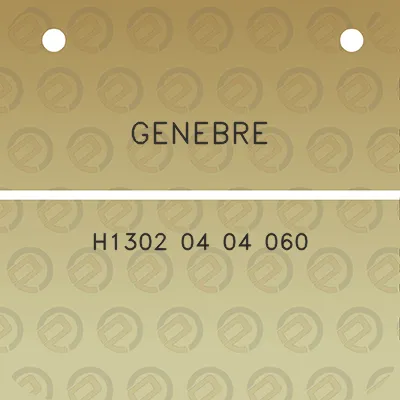 genebre-h1302-04-04-060