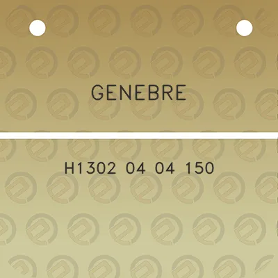 genebre-h1302-04-04-150