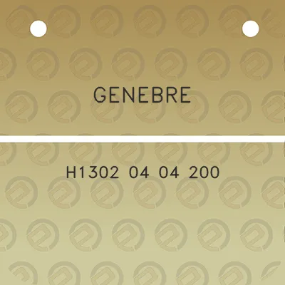 genebre-h1302-04-04-200