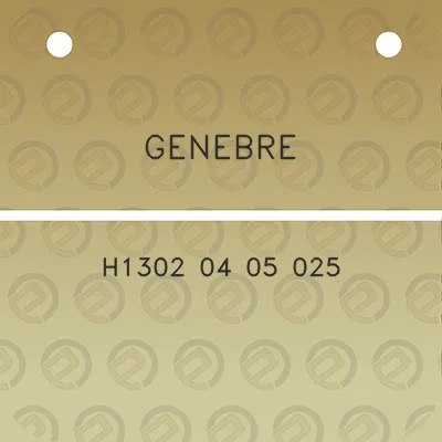 genebre-h1302-04-05-025