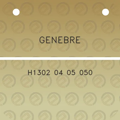 genebre-h1302-04-05-050