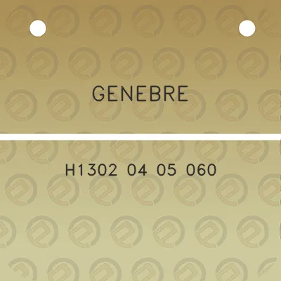 genebre-h1302-04-05-060