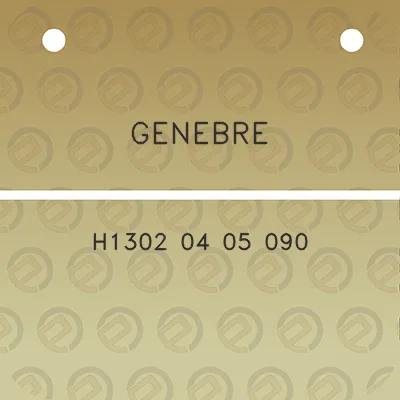 genebre-h1302-04-05-090