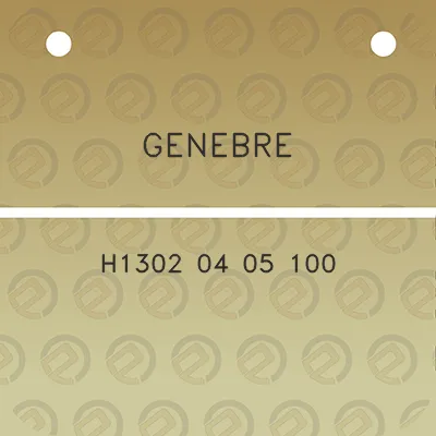 genebre-h1302-04-05-100