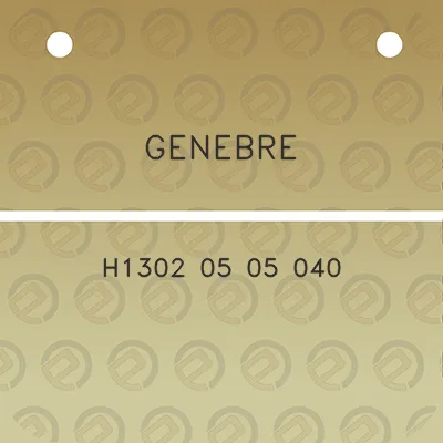 genebre-h1302-05-05-040