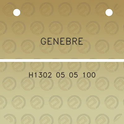 genebre-h1302-05-05-100