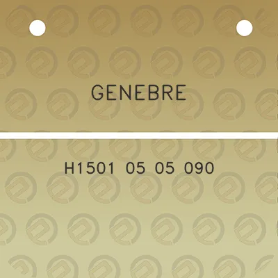 genebre-h1501-05-05-090