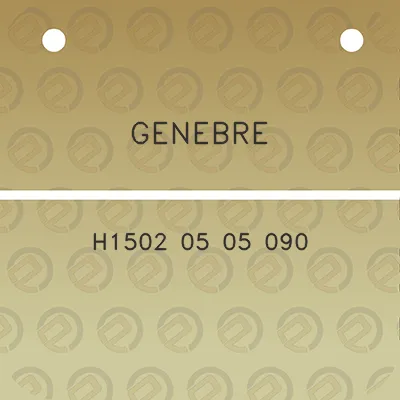 genebre-h1502-05-05-090