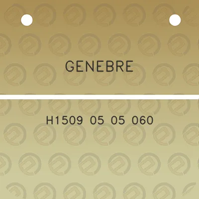 genebre-h1509-05-05-060