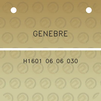 genebre-h1601-06-06-030