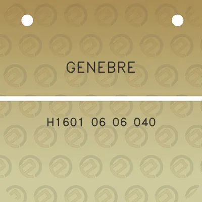 genebre-h1601-06-06-040