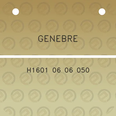 genebre-h1601-06-06-050