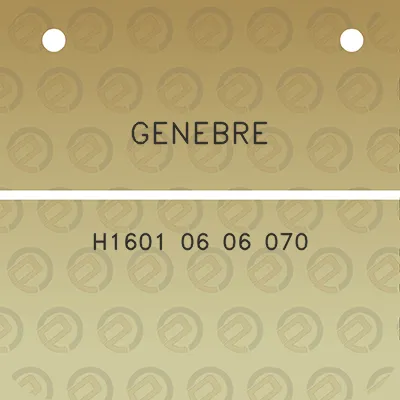 genebre-h1601-06-06-070