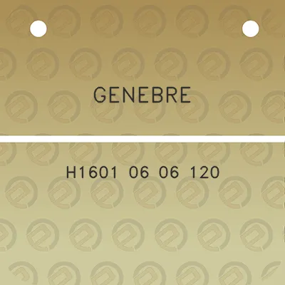 genebre-h1601-06-06-120