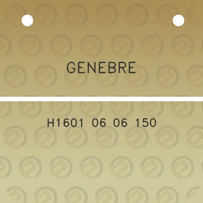 genebre-h1601-06-06-150