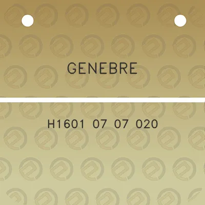 genebre-h1601-07-07-020