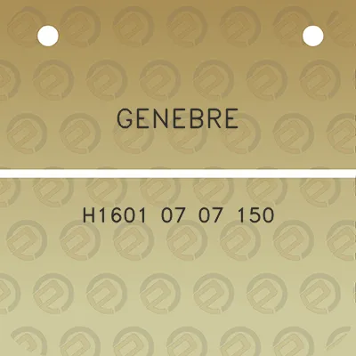 genebre-h1601-07-07-150