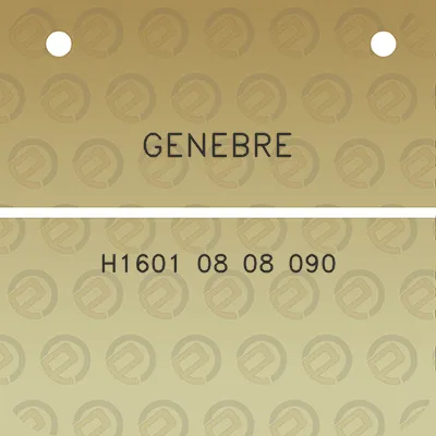 genebre-h1601-08-08-090