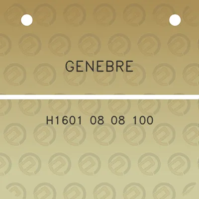 genebre-h1601-08-08-100