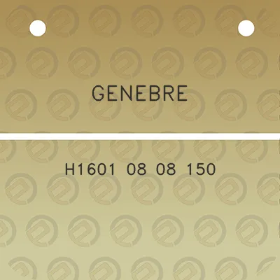 genebre-h1601-08-08-150