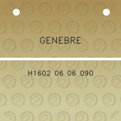 genebre-h1602-06-06-090