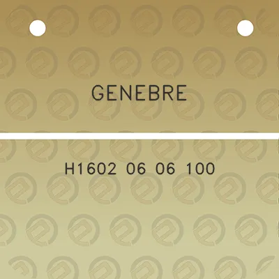 genebre-h1602-06-06-100