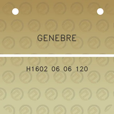 genebre-h1602-06-06-120