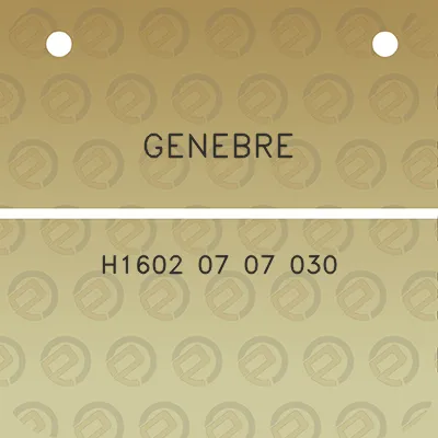 genebre-h1602-07-07-030