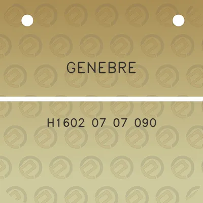 genebre-h1602-07-07-090