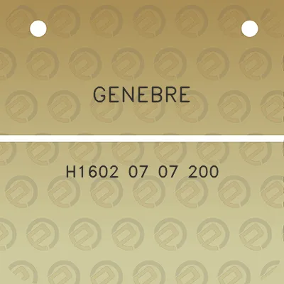 genebre-h1602-07-07-200