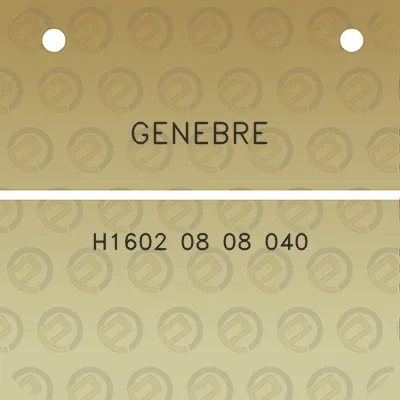 genebre-h1602-08-08-040