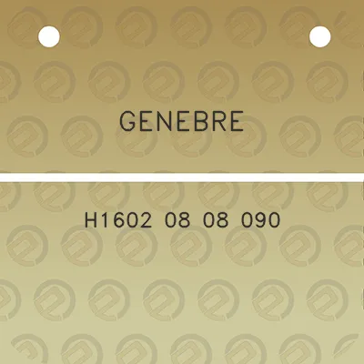 genebre-h1602-08-08-090