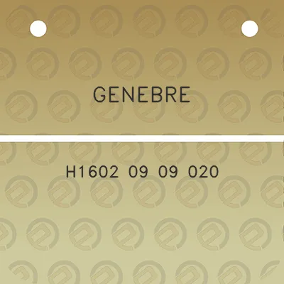 genebre-h1602-09-09-020