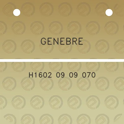 genebre-h1602-09-09-070