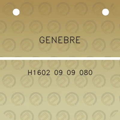 genebre-h1602-09-09-080