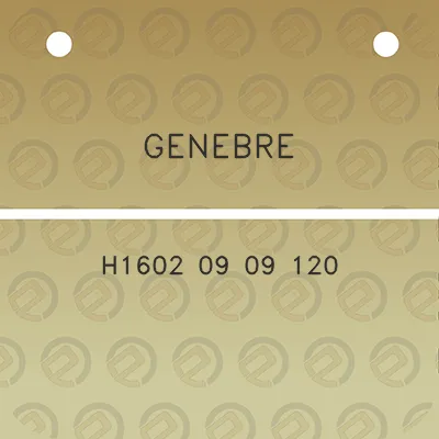 genebre-h1602-09-09-120