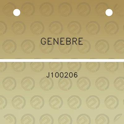 genebre-j100206